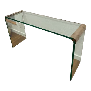 1970s Waterfall Console Table