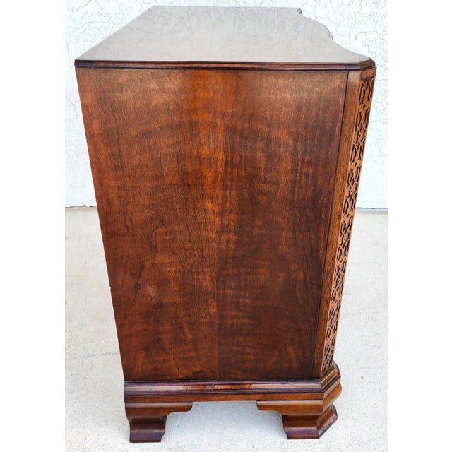 Chippendale Chest of Drawers by White Furniture For Sale - Image 10 of 12