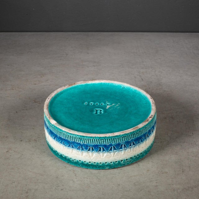 Mid 20th Century Mid-Century Italian Ashtray or Catchall Dish by Aldo Londi for Bitossi c.1950-1960 For Sale - Image 5 of 9