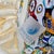Transparent Murano Millefiori Glass Horse Head Sculpture by Serenella For Sale - Image 8 of 8