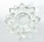 2000 - 2009 Shannon Crystal Godinger Large Faceted Crystal Lotus Pillar Candle Holder For Sale - Image 5 of 6