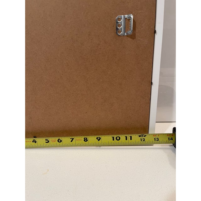 Original Mixed Media Artwork (Watered Acrylic Painting and Ink on Art Paper); Signed, Framed For Sale - Image 10 of 12