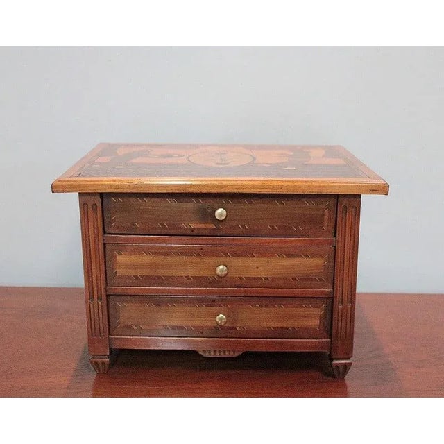 Wood 18th Century Master Chest of Drawers For Sale - Image 7 of 7