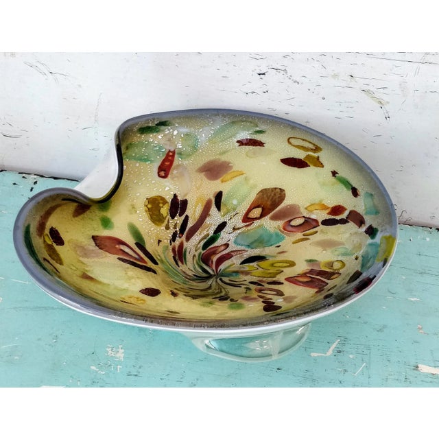 Vintage Italian Murano Bowl For Sale - Image 12 of 12
