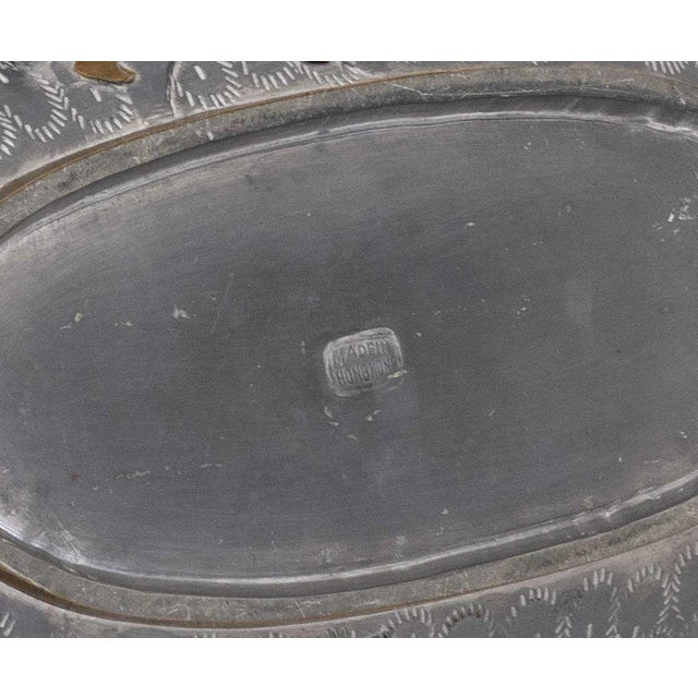 Gray Chinese Duck Form Covered Boxes, 4 For Sale - Image 8 of 14