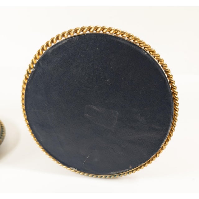 19th Century Gilt Brass or Bronze Pietra Dura and Champleve Enamel Box For Sale - Image 9 of 9