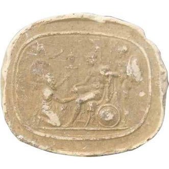 19th Century Neoclassical Cameo Intaglio Biscuit, Italy For Sale - Image 5 of 5