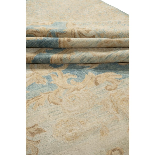 Textile Antique Circa 1900 Gole-Farang Rug 9ft 5in X 16ft For Sale - Image 7 of 10