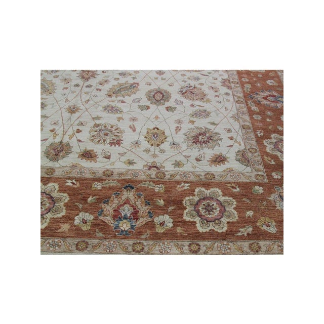 12x18 Handwoven Indian Agra Area Rug - 108164 For Sale - Image 13 of 13