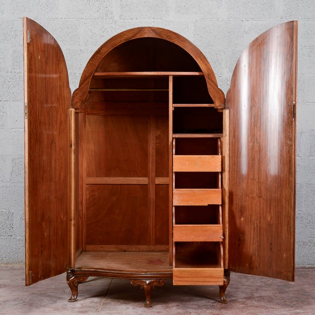 Art Deco Two-Door Cabinet with Shelves and Drawers For Sale - Image 14 of 18