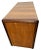 Vintage Art Deco Desk, Waterfall Top, Seven Drawers With Bakelite Pulls, Walnut For Sale In Palm Springs - Image 6 of 12