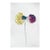 9.5" by 14.2" Unframed Organic Modern Original Botanical Floral Painting For Sale