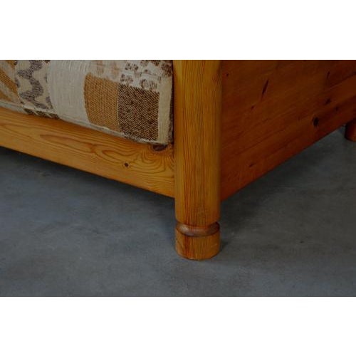 Vintage Swedish Pine Sofa by Uno and Osten Kristiansson, 1970s For Sale - Image 4 of 8