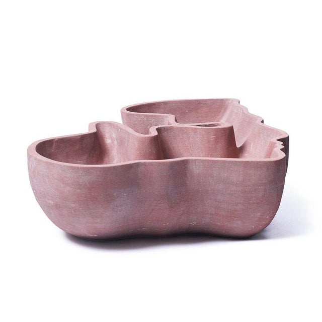 Contemporary Kiss Man Red Marble Recipient by Jean Pascal Levy-Trumet For Sale - Image 3 of 5