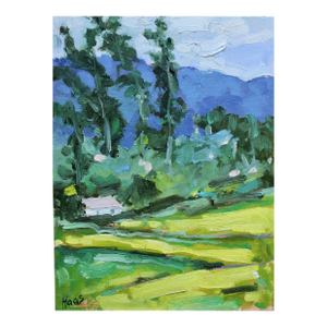 Contemporary Landscape Oil Painting Original Art