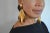 Modern Modernist Sculptural Goldfoil Earclips from Monies, Denmark, 2000s, Set of 2 For Sale - Image 3 of 8