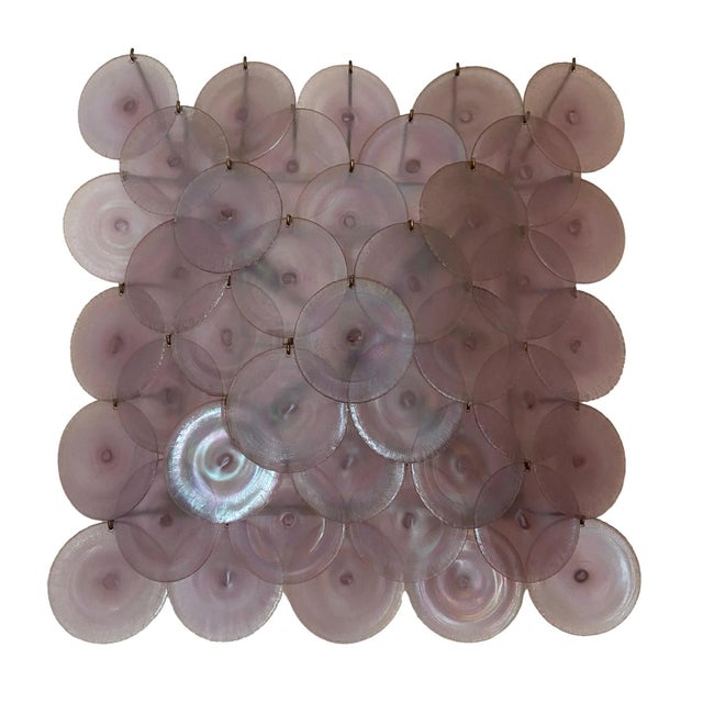 Iridescent Murano Glass Wall Lamp from Mazzega, 1970s For Sale - Image 11 of 11