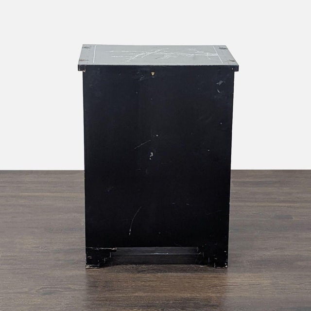 Vintage Lacquered Chinese Cabinet For Sale In San Francisco - Image 6 of 11