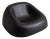 Ross Lovegrove "Air One" Lounge Chair for Edra, Black For Sale