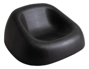 Ross Lovegrove "Air One" Lounge Chair for Edra, Black