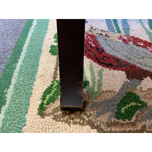 Pink 20th Century Georgian Wing Back Chair For Sale - Image 8 of 8