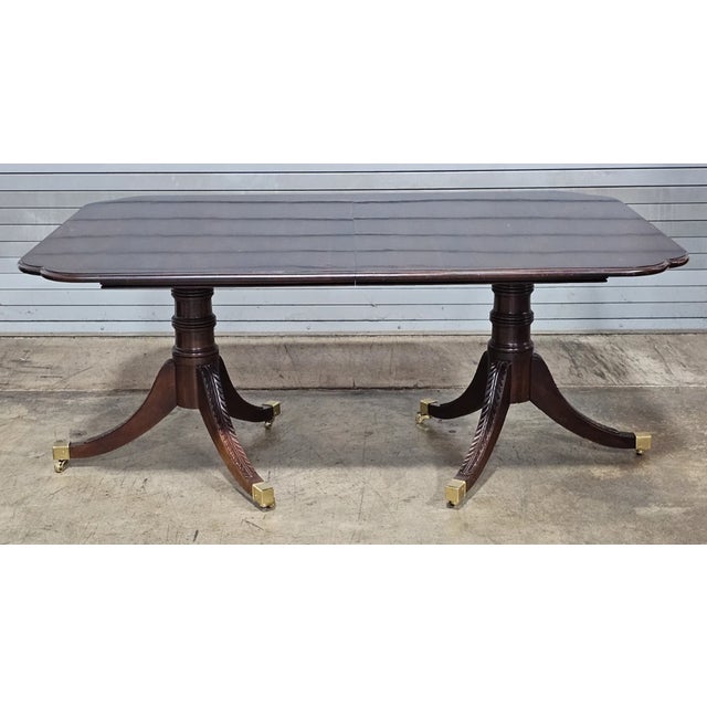 Store Item: STATTON Centennial Collection Duncan Phyfe Cherry Dining Table Old Towne Maryland made 3 leaves Description:...