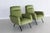 Mid-Century Modern Vintage Italian Lounge Chairs in Green Velvet, 1960s, Set of 2 For Sale - Image 3 of 16