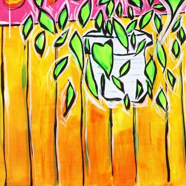 2010s Two Quid in the Wishing Well - Large Vibrant Contemporary Still Life Painting Original Artwork by Jonjo Elliott For Sale - Image 5 of 6