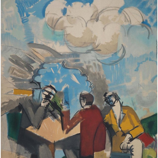 Roger De La Fresnaye, After the Parade, Lithograph For Sale - Image 5 of 7