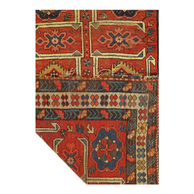 Traditional Early 21st Century Pasargad DC Fine Caucasian Kazak Rug For Sale - Image 3 of 3