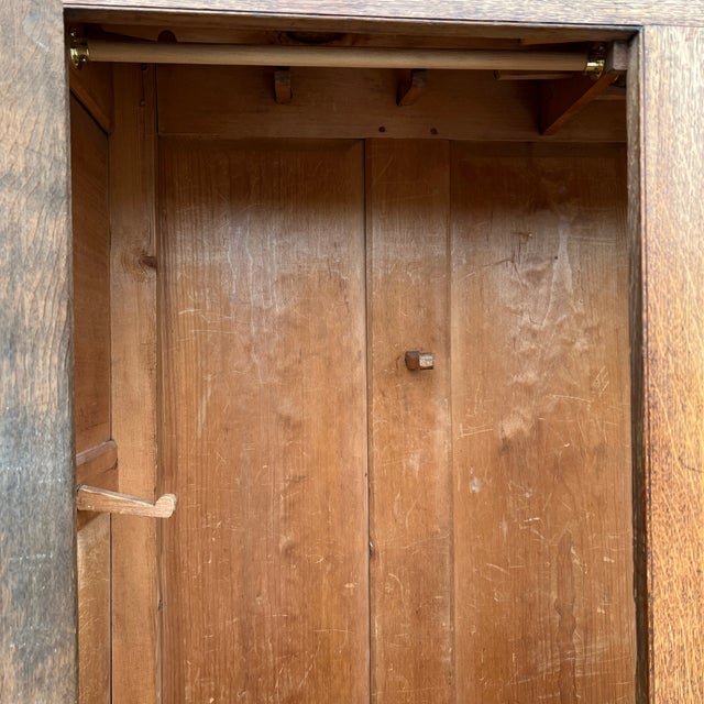 Early 19th Century Welsh Oak Tack Cupboard For Sale - Image 4 of 10