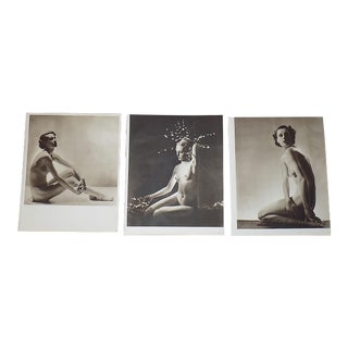 Vintage Mid Century Nude Photogravures - John Everard - Set of 3 For Sale