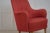 Red Vintage Scandinavian Modern Samsas Original Armchair attributed to Carl Malmsten for O.H. Sjögren, 1960s For Sale - Image 8 of 9
