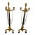 Pair of 19th Century Empire Candelabras With Bird Finials For Sale