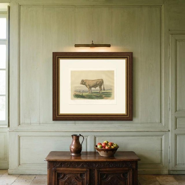 French Artist, Comtois Bull, 1873, Paper For Sale - Image 11 of 12