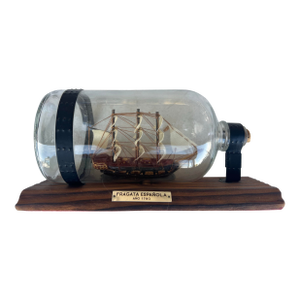 Vintage Ship in a Bottle