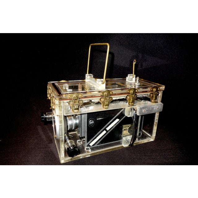 Disney Underwater Movie Camera Housing. Fabricated By 'Original Star Trek' Prop Maker Circa 1950 For Sale In Dallas - Image 6 of 12