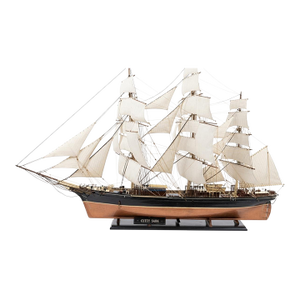 Handcrafted Detailed Wooden "Cutty Sark" Clipper Ship Model - 37"
