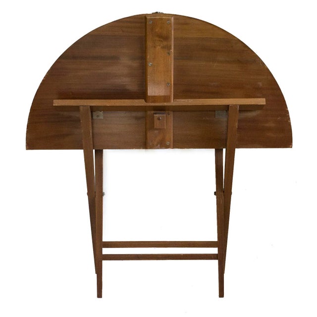 This gorgeous folding table is an excellent example of campaign tables used during military battles in the early 20th...