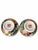 Mid 20th Century Chinese Rose Medallion Porcelain Teapot With Wrapped Cane Handle & Two Cups — 3-Piece Set For Sale - Image 10 of 11