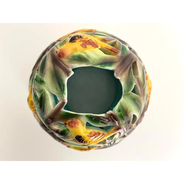 1950s Italian Flora & Fauna Lamp For Sale - Image 15 of 17