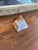 Gemstone 1970s Hand-Carved Polished Onyx Pyramid Sculpture or Paperweight For Sale - Image 7 of 10