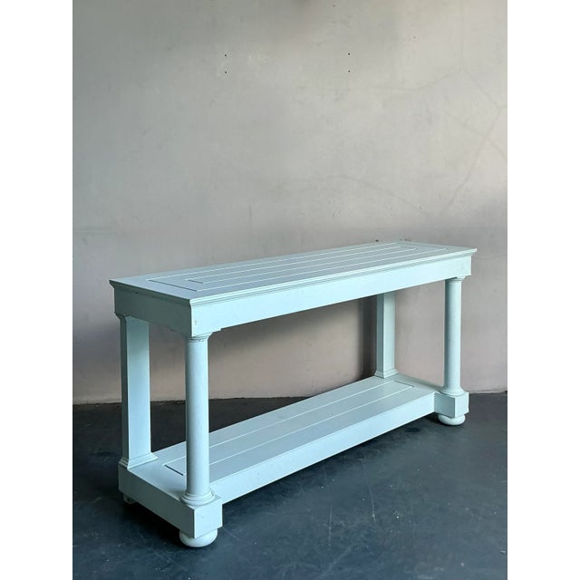 Vintage Boho McKinnon Harris Cast Aluminum “Spotswood” Sideboard For Sale In West Palm - Image 6 of 8