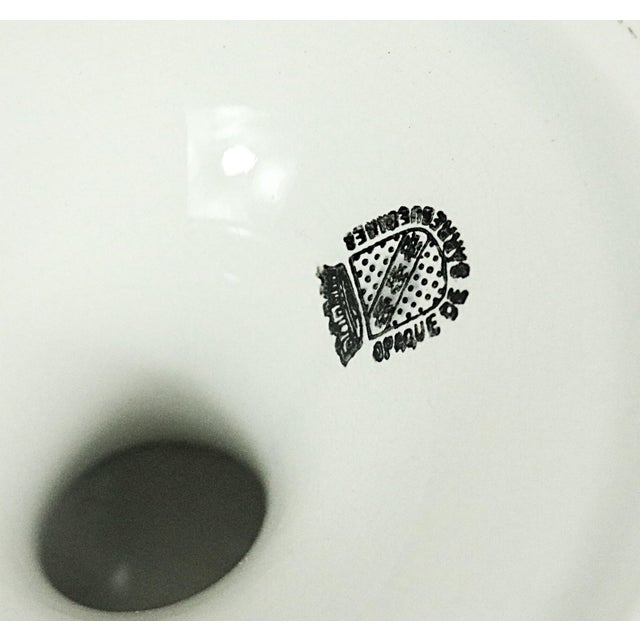 Late 19th Century French Ironstone Cake Plate For Sale - Image 6 of 6