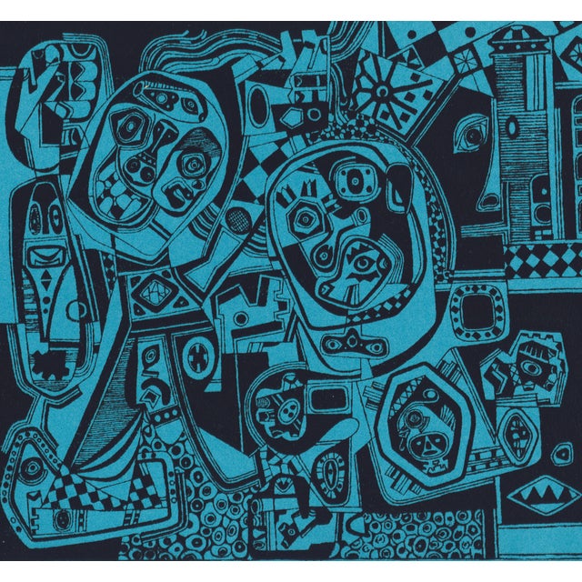 Original silkscreen print by Steve Wheeler from the limited edition of 513 monograph "Hello Steve" published in 1947. Each...