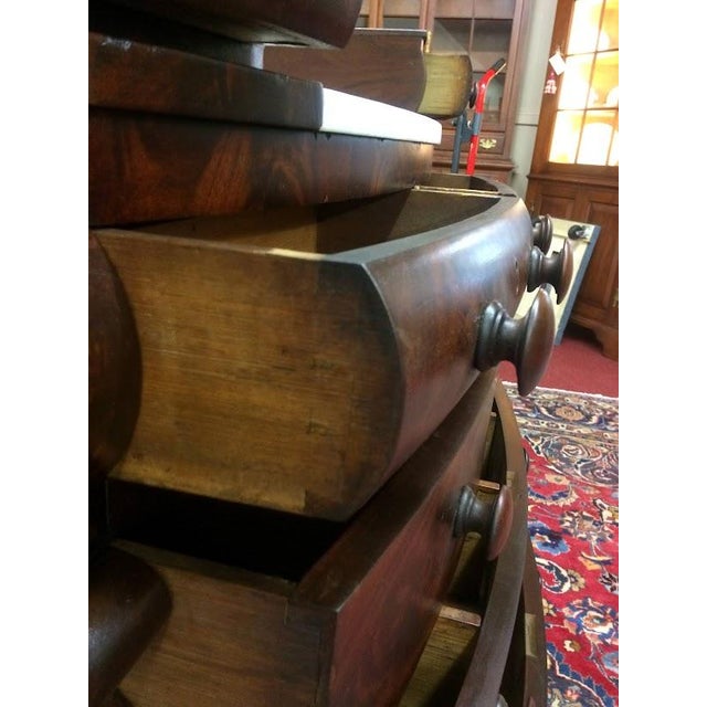 Antique Dresser, Mahogany Marble Dresser, Empire Period Furniture For Sale - Image 6 of 11