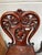 Brown Antique Mahogany Hall Chairs, 1890s, Set of 2 For Sale - Image 8 of 13