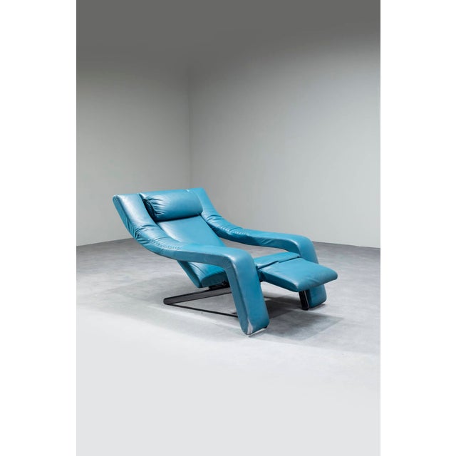 Mod. Kilkis Lounge Chair by Titina Ammanati & Giampiero Vitelli for Brunati, 1985 For Sale - Image 4 of 6