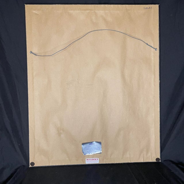 Paper Contemporary Framed Watercolor Still Life by Matt Tisdale For Sale - Image 7 of 8