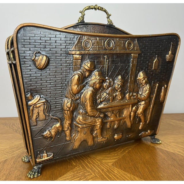 Vintage French Style Newspaper Rack For Sale - Image 13 of 13